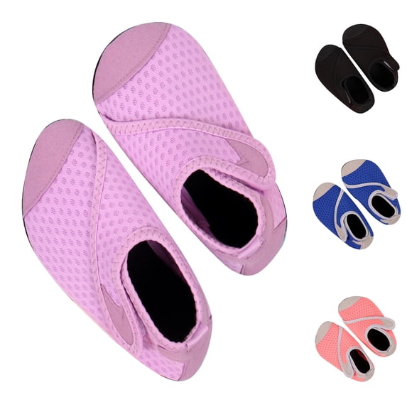 Zecgelong Toddler Water Shoes Quick Drying Non Slip Beach Swim Slip On Shoes for 12.5 Little Kids