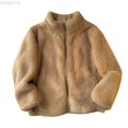 thumbnail image 1 of Zecgelong Women's Two Tone Hooded Coat Mid Length Warm Winter Jacket, 1 of 4