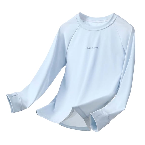 Zecgelong Youth Shirts Long Sleeve Athletic T Shirts Boys Girls Shirt For Kids 2T To Youth Girls Summer Tops Size 3-4 Years
