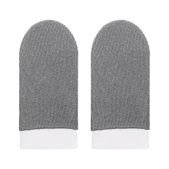 Zecic 1 Pair Gaming Finger Sleeves Game Gloves Breathable Thumb Finger Cots Fingertip Cover for Mobile Games PUBG/COD/LOL/ROS