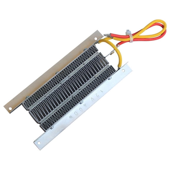Zecic 12V 400W PTC Heating Element Insulated PTC Ceramic Air Heater PTC Electric Fan Heater 10s Quickly Generate Heat Durable
