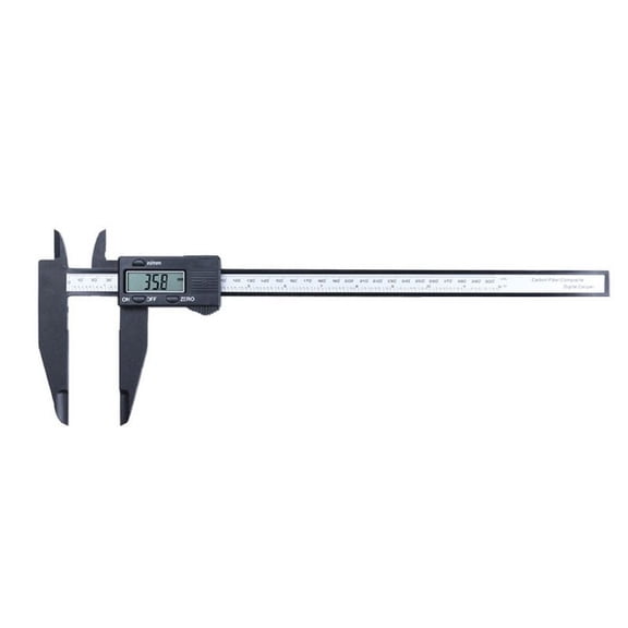 Zecic 12inch 300mm Digital Vernier Calipers 300mm Electronic Micrometer Ruler Depth