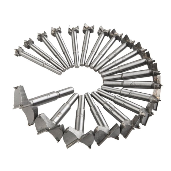 Zecic 20pcs/set 14-50mm Forstner Drill Bits Woodworking Self Centering Carbide Wood Cutter Tools