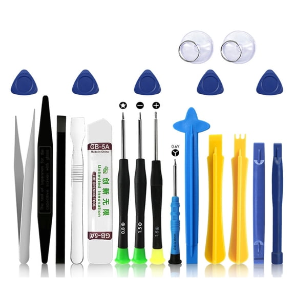 Zecic 21 in 1 Opening Pry Tool for Smart Phone PC Mobile Devices Precision Pentalobe Screwdrivers Screen Opener Disassembly Re