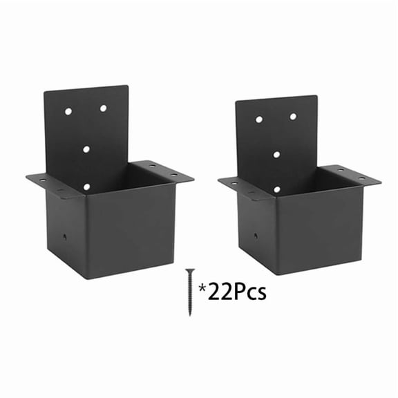 Zecic 2Pcs Patios Pergola Post Connectors Post Top Rafter Bracket for Deck Railing Cabin