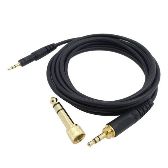 Zecic 2m Connection Cables Input Audio Equipment for ATH-M50X M40X M60X M70X Headphone Cable