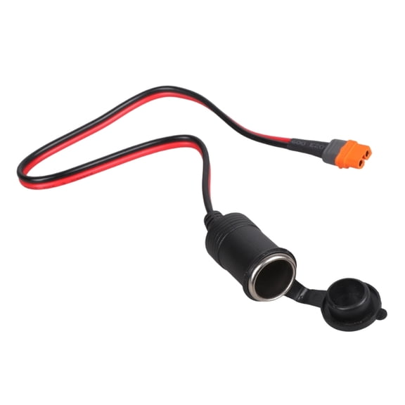 Zecic 30Amp Power Cable XT60IF Female To Vehicle Vehicle Port Plug Connector Line