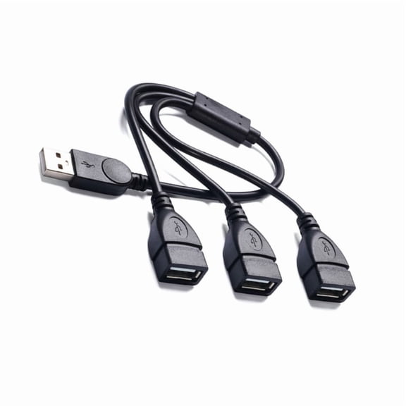 Zecic 3A Output USB To 3 Port Hubs Support Fast Charging and High Speed Data Transfer