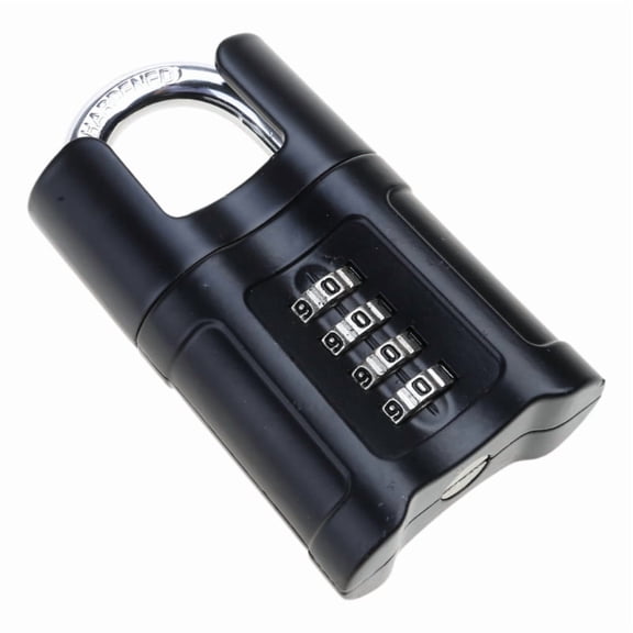 Zecic 4 Digit Combination Lock Heavy Duty Security Padlock Waterproofs Safely Code Lock for Locker, Fence, Case, Shed Enduring