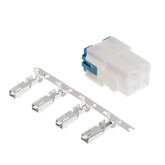 Zecic 4 Pin Short Wave Radio Power Supply Socket Cable Cord Connector for ICOM IC-7000