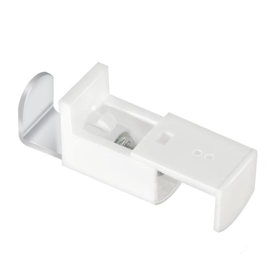 Zecic 4Pcs Pleated Blind Bracket Plastic Window Shade Mounting Clamp Holder Roller Curtain Brackets Accessories Replacement