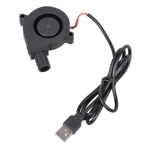 Zecic 50mm USB Powered Blower Fan 4300RPM For Computer Server 3D Printer Cooling Technical Enthusiasts Plug and Play Operation