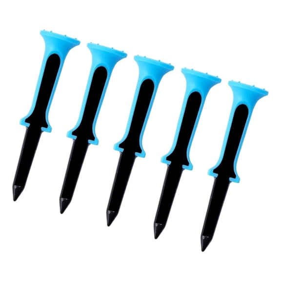 Zecic 5pcs Step Down Golf Tees Big Cups Scale Tees Durability Golf Tees Suitable for Various Skill Level