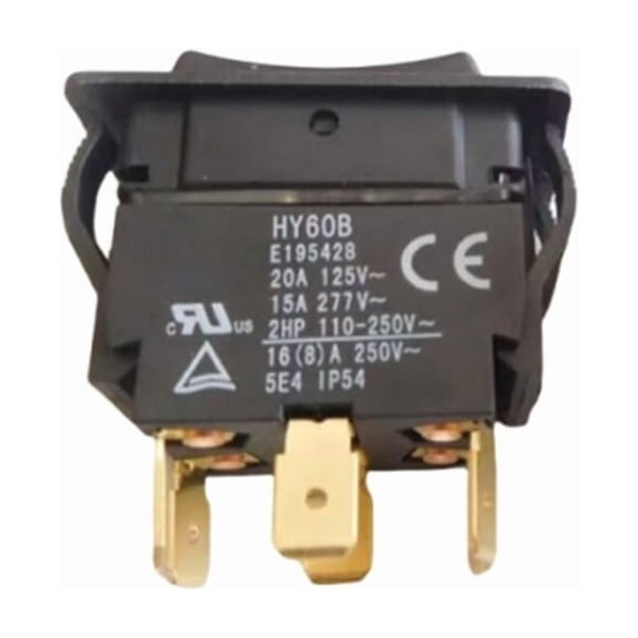 Zecic 6 Terminals Switches HY60B Heavy Duty Switches PA66 for Machine Tool Equipment