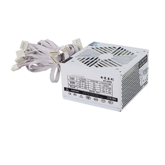 Zecic 650W Power Supply For PC Computer 650W Power Supplies 650W High Temperature
