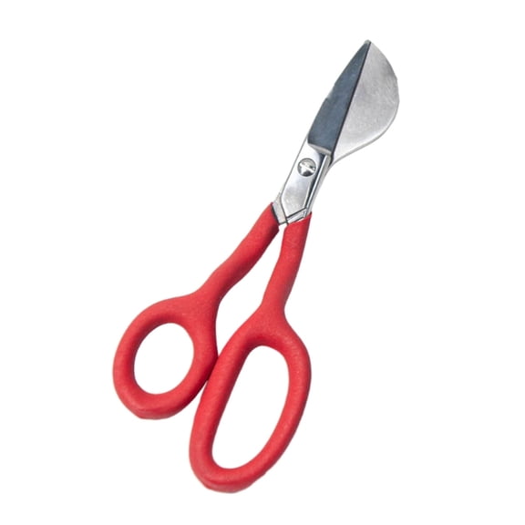Zecic 7 Inch Duckbill Scissors Ergonomic Handle for Carpet Pile Trimming