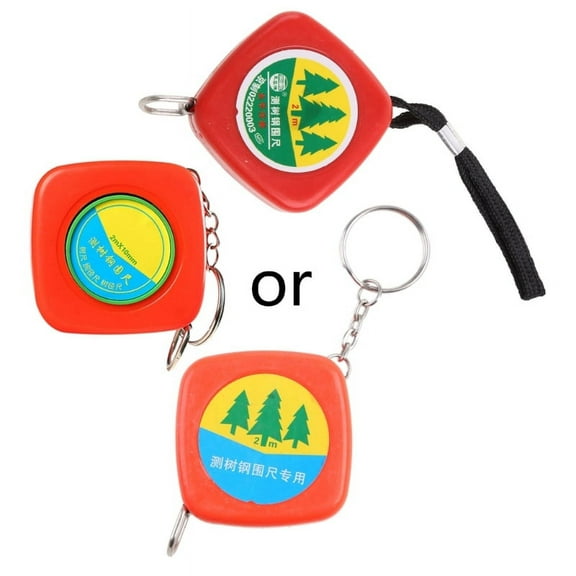 Zecic 78.74in Tree Diameter Tape Soft Retractable Measuring Tape Measuring Tool