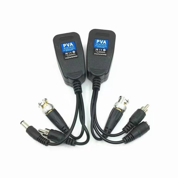 Zecic 8MP BNC CCTV Cable Coaxial Video RJ45 Passive BNC 1080p Twisted Pair 3 in 1