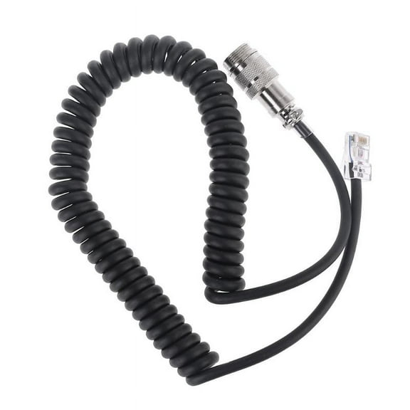 Zecic 8Pin to RJ-45 Modular Plug Mic Cable Adapter for Microphone MD-200 MD-100