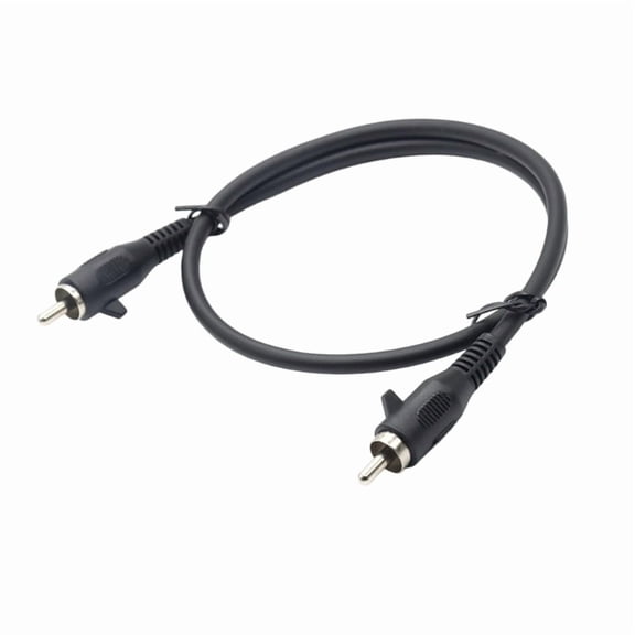 Zecic Adjustable Black Matte AV Power Cord Charging Cable For Various Office Devices
