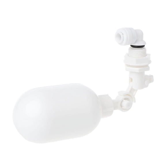 Zecic Adjustable External Float for Valve 1/4" Quick Connect Plastic Float Ball for Va