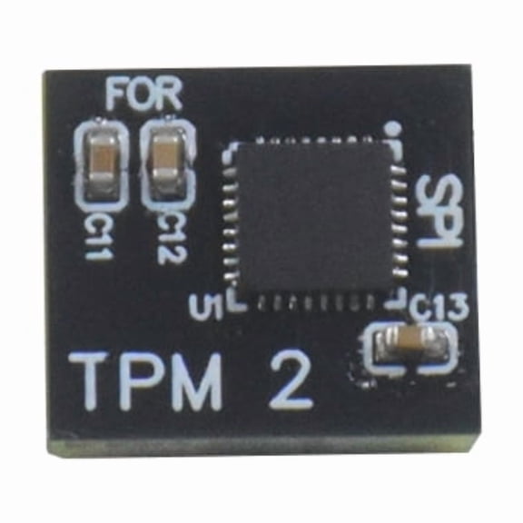Zecic Advanced Security TPM 2.0 Module for Desktops 12 Pin SPI Slot Security Module