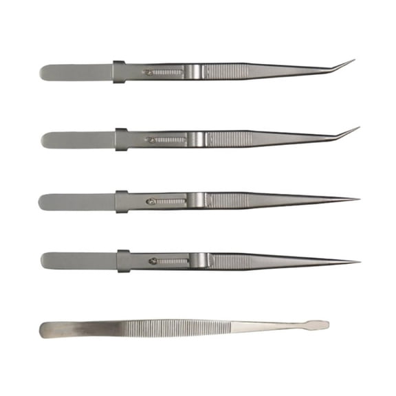 Zecic AntiStatic Tweezers for Electronics, Jewelry Making Medical Laboratory Work