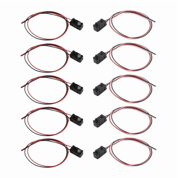 Zecic Beam Break Sensors Speed Motion Detection 2ms Response Time Wide 3 5V Compatibility for Microcontrollers