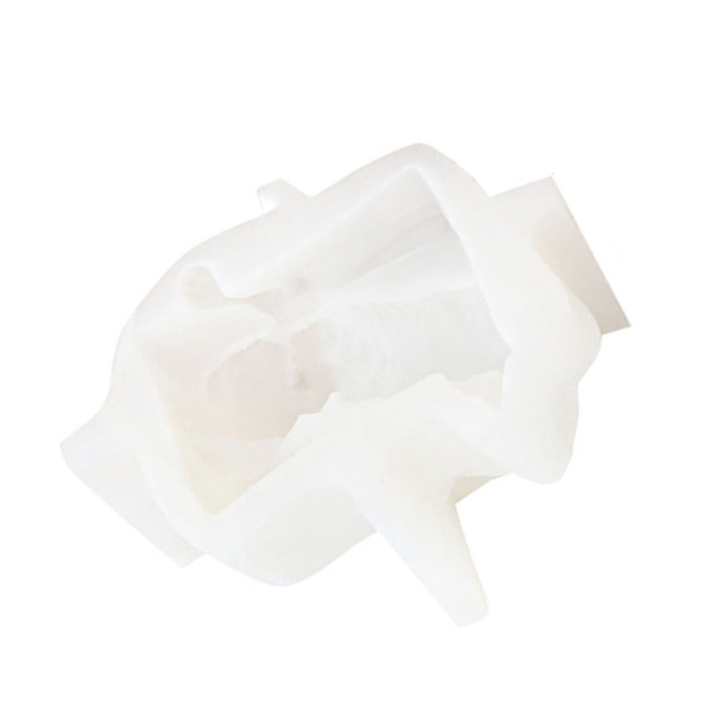 Zecic Candle Mould Resin Casting Molds DIY 3D Silicone Mould Geometric Candle Mold Silicone Mold Handicrafts for Candle Making