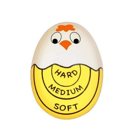 Zecic Cartoon Egg Timer Sensitive Hard & Soft Boiled Egg Color Changing Indicators Kitchen Boiled Egg Temperature Observer
