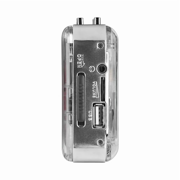 Zecic Cassette Player Portable Tape Recorders To Mp3 Full Clear Shell Cassette