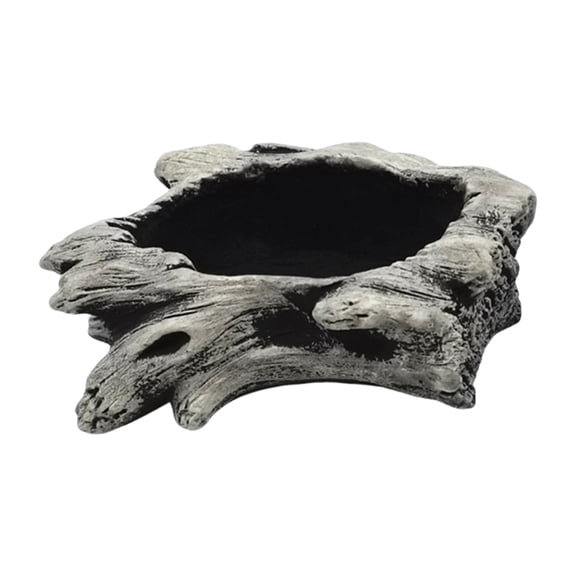 Zecic Cement Driftwood Planter Pots Creative Clay Ceramic Flowerpot Imitation Old Tree