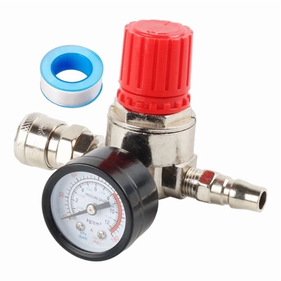 Zecic Compressor Regulator switches With 140PSI Gauge And Universal