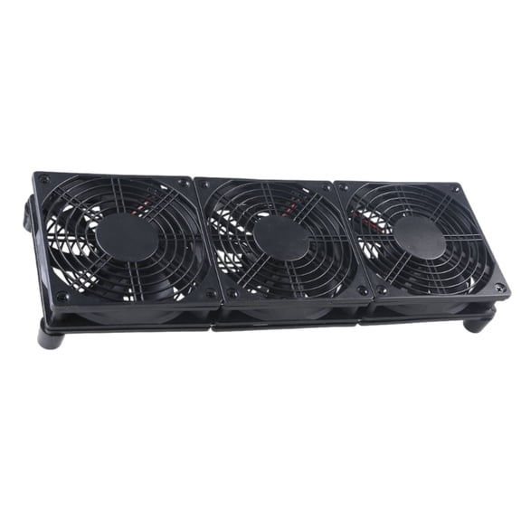 Zecic Cooling Fan for Tablet TV Receiver Router Computer Cabinet Component Cooling