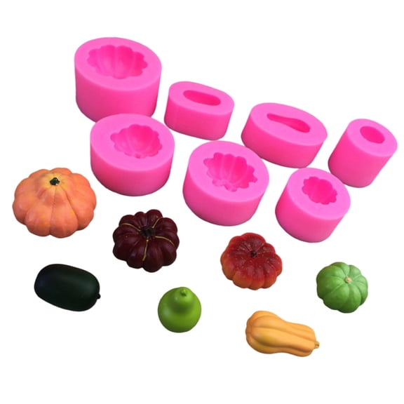 Zecic Creative DIY Silicone Molds 7 Shape Food Safe Materials For Kitchen And Crafts