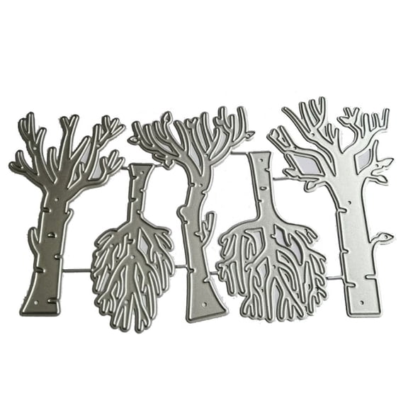 Zecic Creative Trees Metal Cutting Die for School Classroom Teachers Students Home