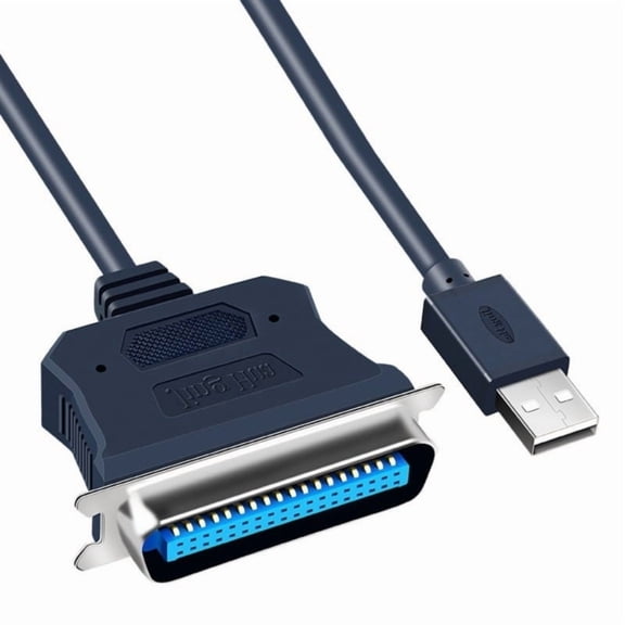 Zecic Device Converter Cable USB To 36 Pin Adapter USB Port Adapter Parallel