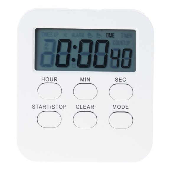 Zecic Digital Timer Clock with Loud Alarm and LED Display for Cooking Stopwatch Tool