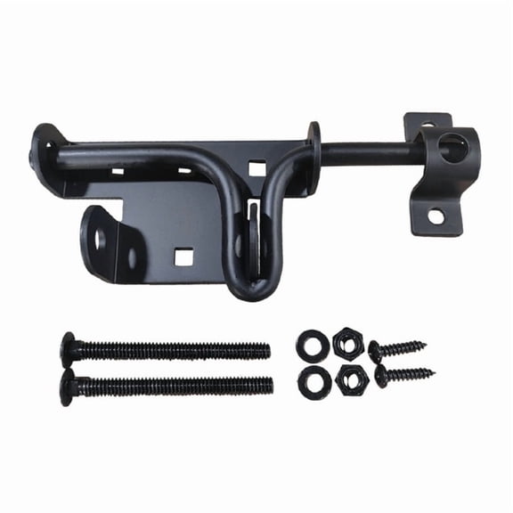 Zecic Double Side Sliding Door Bolt Latches with Not Rusts Coating Secure Sliding Bolt Latches Suitable for Left Or Right Hand