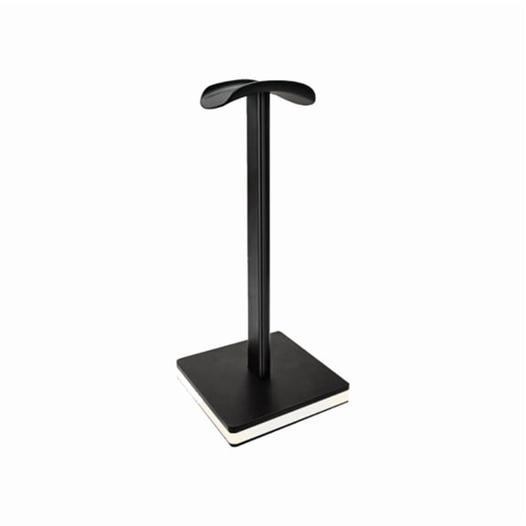 Zecic Durability Alloy Headsets Stand Organizers With 3Level Adjustable Lighting And Wide Compatibility For Home Workstations