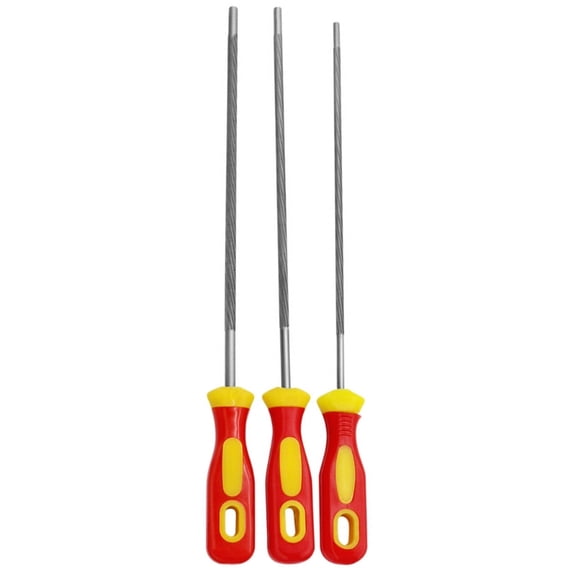 Zecic Durability Metal Chainsaw File 4mm/4.8mm/5.5mm Round Sharpener for 3/8" Chain