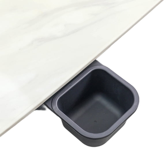 Zecic Durable Plastic Spin Trash Receptacle Trash Bin For Efficient Waste Management