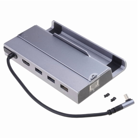 Zecic Efficient 7 in 1 Docking Station for ROG/X/SteamDeck with HDMI2.0 USB A USB C