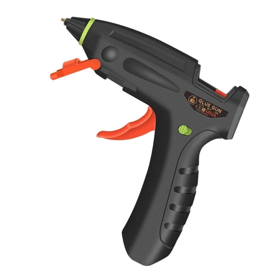 Zecic Electric Cordless Hot Glues Guns 2400mAh Battery USB Rechargeable Quick Heating Up for DIY School Craft and Repair Tasks