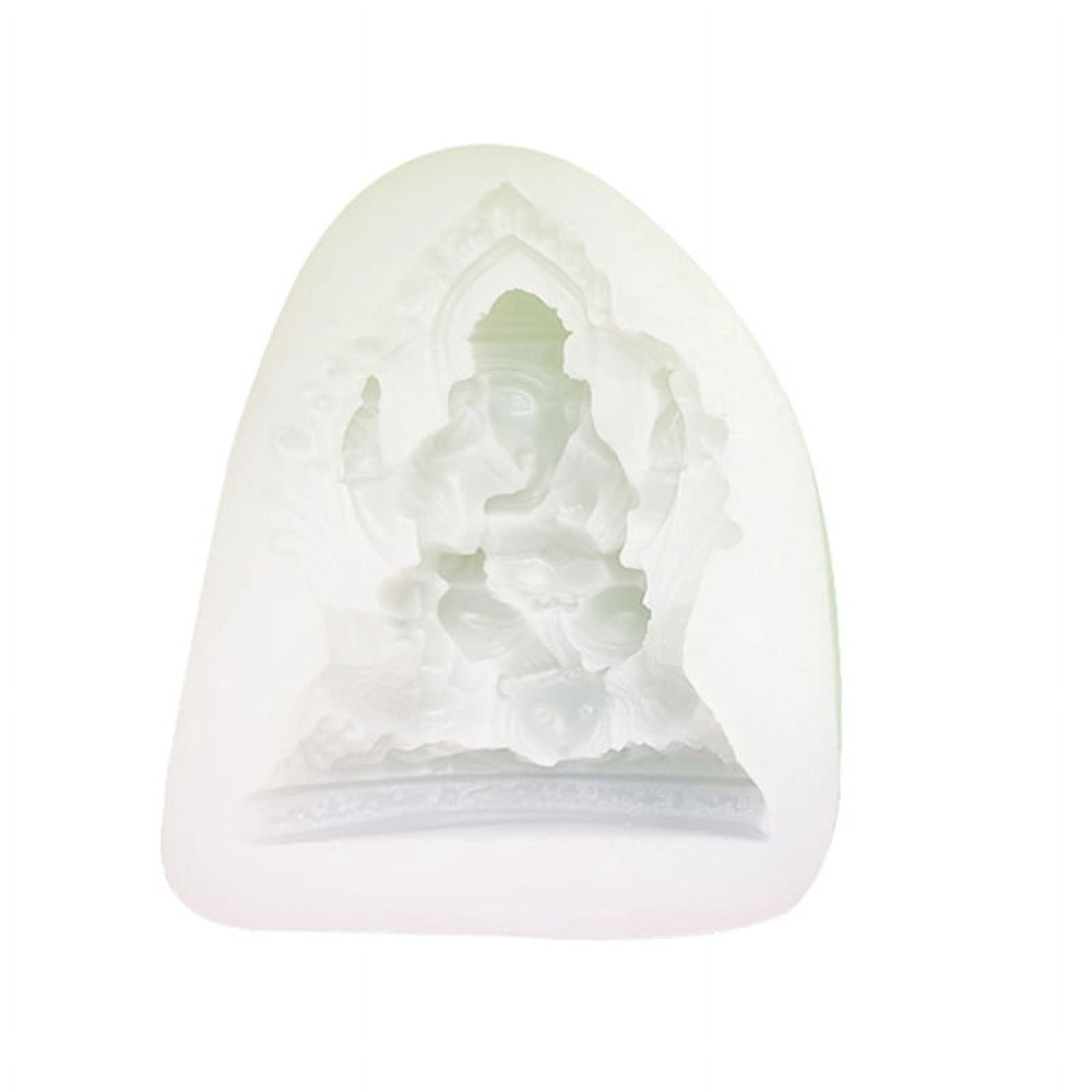 Zecic Elephant Statue Scented Candle Mold Silicone Mold for Candle Making DIY Resin Casting Gypsum Epoxy Mould Decoration