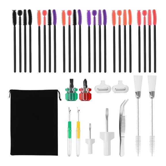 Zecic Full Collection Of 36 Sewing Machine Cleaning Items For Regular Care