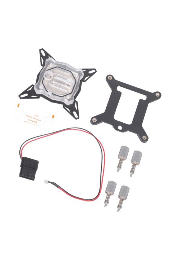 G1/4" Base Inner Channel PC Water Cooling Block For Intel 775/1150/1155/1156 CPU