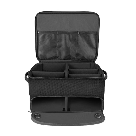 Zecic Golfs Trunk Storage Golfs Locker, 2 Layer Golfs Trunk Organizer for 2 Pair Shoes