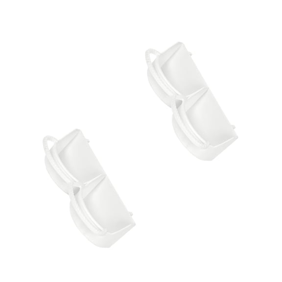 Zecic Hanging Bird Feeder with Perch Design for Dry Food Water Easy to Clean for Pigeons Parrots Canaries Finches 2PCS