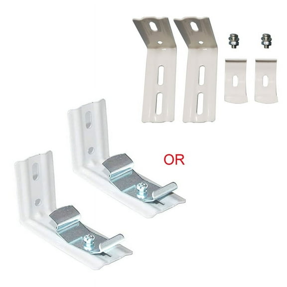 Zecic Heavy Duty Curtain Brackets Vertical Blind Snap-in Bracket for External Install